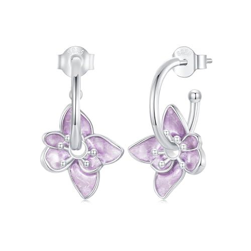 Boucles d'oreilles à fleurs légères pour sublimer un mariage ou une soirée