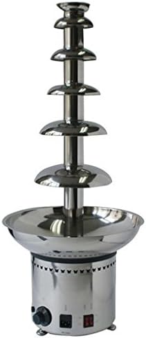 6 Tiers Party Hotel Commercial Chocolate Fountain Chocolate Fondue Fountain Machine 33" high