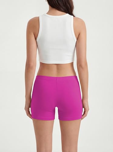 Image of Sexy Basics Women's Ultra Soft Mini Bike Short | Spandex Workout Trunk Boxer | Multi Packs & Colors