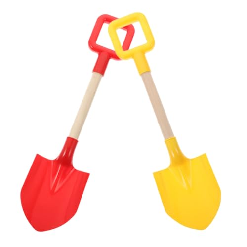 TOYANDONA 2 Piezas Juguetes de Playa para Juguetes para al Aire Libre Silla de Playa para pequeños Juguetes de Arena Exterior Pala de Playa Palas de Playa para cavar PP
