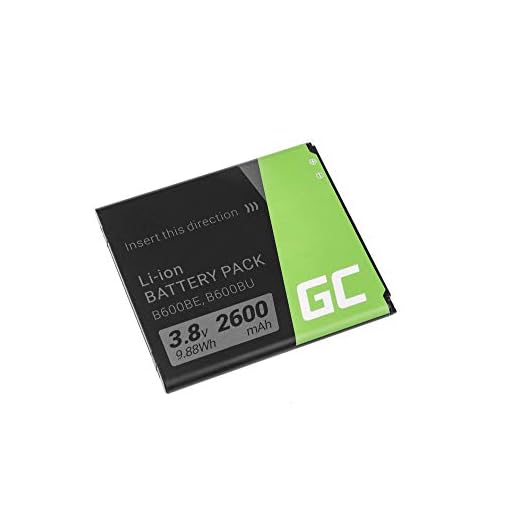 Green Cell B600BE batteri för Samsung Galaxy S4 i9505 i9506 G7105 | Li-Ion | 2600 mAh 3.8V | Reservbatteri | Ersättning Smartphone batteri | mobiltelefonbatteri | Full kompatibilitet