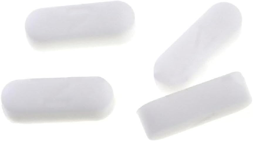 4 Pcs Rubber Feet Anti-Slip Slim Housing Protective Cover for XB 360/XB One/XB Series S X Console Shock Absorbing Foot Cover Mat XB 360/XB One/XB Series S X