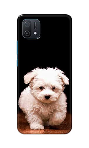 Image of PRINTFIDAA� Printed Hard Back Cover Case for Oppo A16K Back Cover (Puppy Dog) -2808