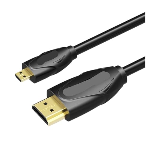 M1ni HDMIP[u 4K/30Hz }CNtH/[^[ IX - HDTVJ/vWFN^[/fBXvCp(Micro HDMI to HDMI,2m)