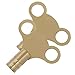 Price comparison product image GTSE Pack of 2 Brass Radiator Key, Radiator Bleed Key, Radiator Bleed Valve Key, Clock Type Radiator Key, for Bleeding and Air Vent, Key to Bleed Radiator UK