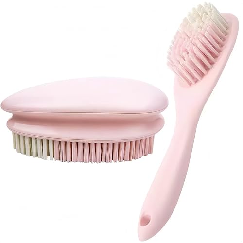 2-Pack-Soft-Bristle-Cleaning-Scrub-Brush-Laundry-Brush-Scrubber-Brush 2 Pack Soft Bristle Cleaning Scrub Brush Laundry Brush Scrubber Brush - Image 1