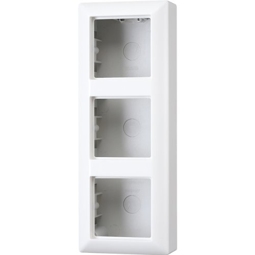 Jung AS 583 A WW AP-Kappe AS583AWW 3fach Alpinweiss, Weiß