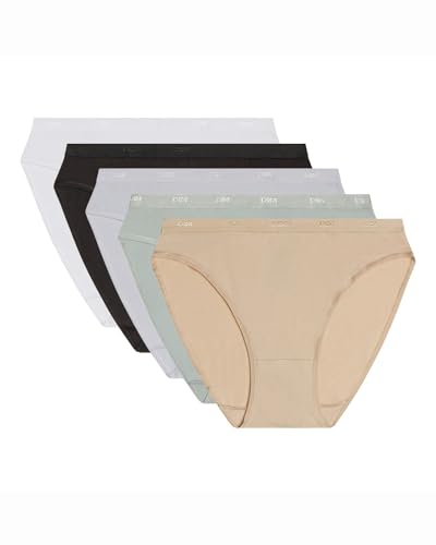 Dim Lote De 5 Slips De Algodón Les Pockets Mujer x5 Multicolor 44/46