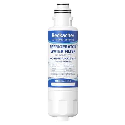Image of Beckacher HX2019FR-A/HX2019F-A Water Filter Replacement for Hisense, 1 Pack