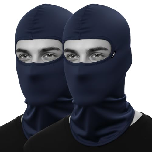 Image of Kingsway Reg Balaclava for Bikers | Full Face Mask Motorcycle Helmet Liner for Men and Women | UV & Dust Protection | 4-Way Stretch Quick Dry | Sweat Absorbing