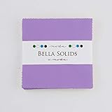 Bella Solids Hyacinth Charm Pack 42 Squares 5