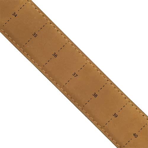 Greg Norman Men's Golf Belt W/Plaque Buckle Grey One Size Fits Most3