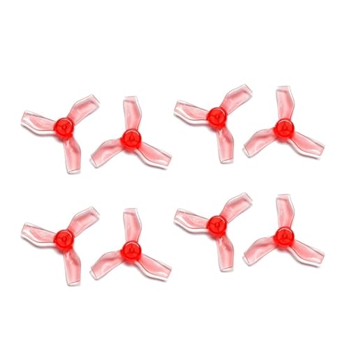 Hélice PC légère 1219 micro-drone efficacité de trou 1mm optimisée Tinywhoop