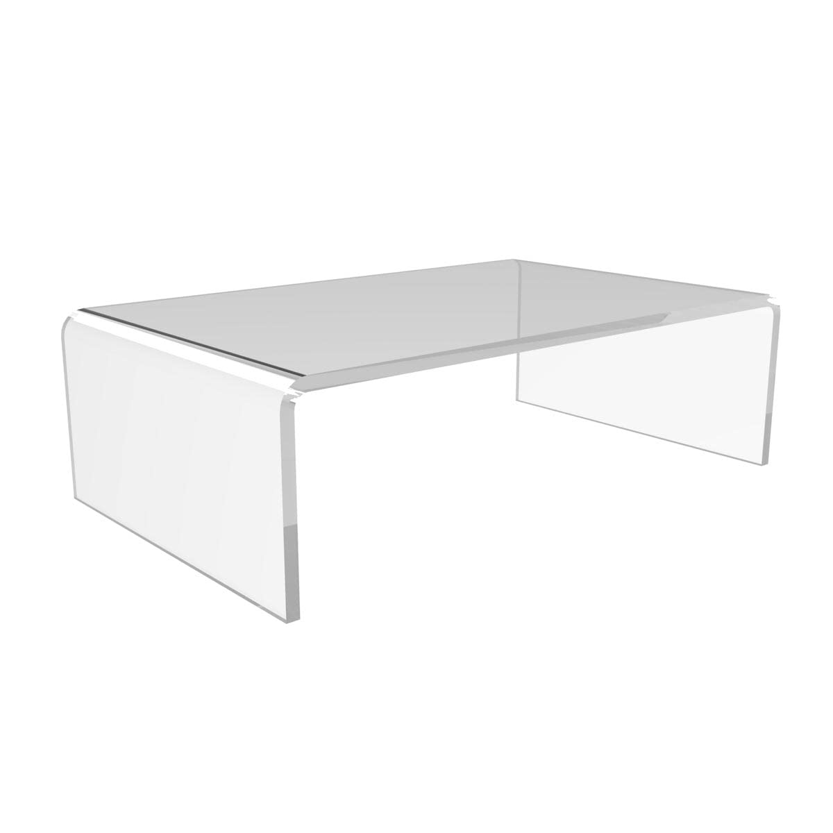 Displaypro Clear Acrylic Riser Display Stand (W400 D150 H50 T10)