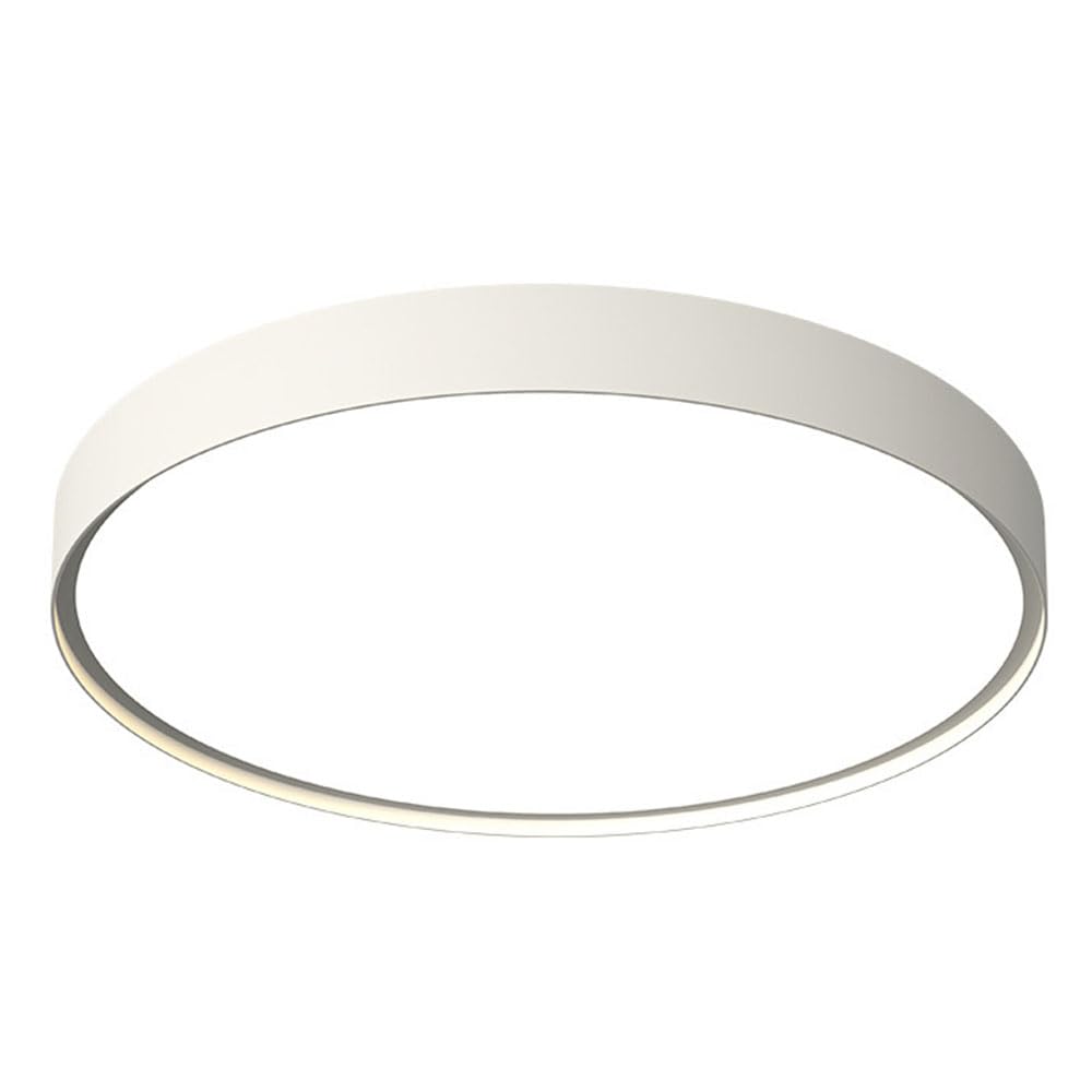 Plafonnier LED moderne de plafond rond blanc luminaire pour couloir