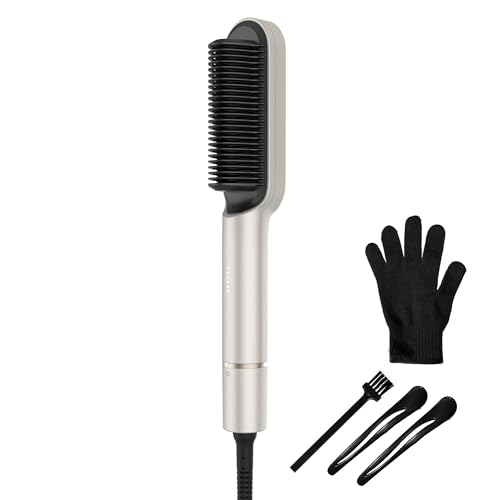 Cecotec Spazzola lisciante InstantCare Liscia. 25 denti, 5 temperature