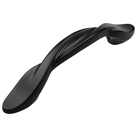 GlideRite Hardware GR-87340-MB-10 3 Inch Classic Twisted Pull Cabinet Hardware Handle 10 Pack Cover