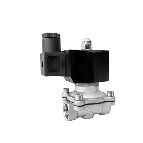 Électrovanne 1/2 pouce 220V AC en acier inoxydable basse pression NPT - 2