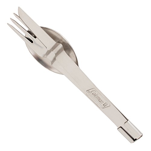 Coleman Stainless Steel Nesting Utensil Set Knife/Fork/Spoon