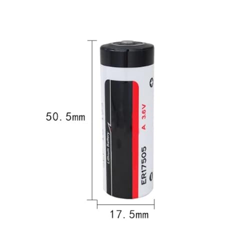 5-Pack ER17505 3.6V 3600MAH Batería de Litio miniatura 2