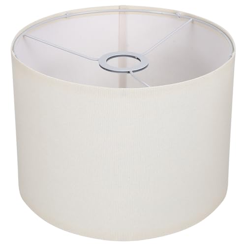 Garneck Clip de Pantalla de Lámpara de Tela en Pantallas de Lámpara de Araña Soporte de Cubiertas de Luz Pantalla de Lino para de Mesa de Piso Y de Mesa de