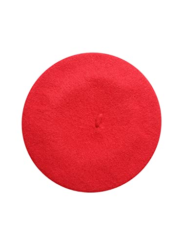 Image of Yaksa Unisex Wool Blend French Artist Beret Caps for Women & Men