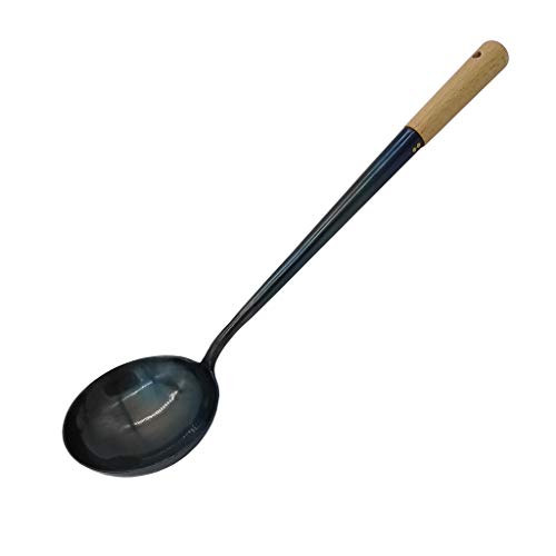 By Wok Shop 17 Home Use Stainless Hand Tooled Hoak Ladle Cookware
