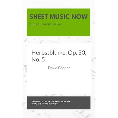 Herbstblume, Op. 50, No. 5