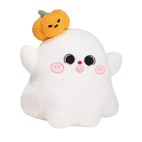 Decoración de calabazas - Cojín de felpa de 13,78 x 146 pulgadas para fiestas de Halloween, regalos de cumpleaños con tacto suave al tacto, cojín creativo para decoración del hogar, relleno de algodón