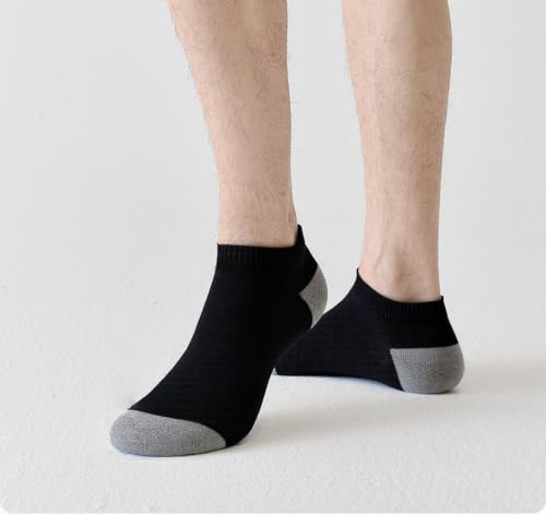 Image of 12-30 Pairs Low Cut Ankle Socks for Men Thin Breathable Casual No Show Athletic Socks Bulk