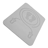 BIUDECO Schalldämmende Sportmatte aus Tpe für Heimfitness Rutschfeste Trainingsmatte 60X40X0,8cm für Yoga und Seilspringen