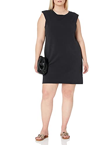 The-Drop-Womens-Mariana-Strong-Shoulder-Mini-Dress