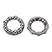 10PCS Bearings Kit for Headset, Bottom Bracket, Fork and Hubs - Stainless Steel Ball Retainer Bearings in 21mm, 25mm, 29mm, 31mm, 37mm Sizes（6）
