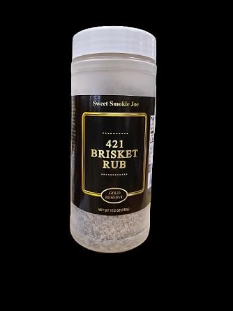 Sweet Smokie Joe 421 Gold Reserve Competition Brisket Rub