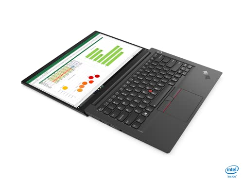 Image of Lenovo ThinkPad E14 Intel Core i3 11th Gen 14 inch FHD IPS Thin and Light Laptop (8GB RAM /512 SSD /DOS /Fingerprint Reader /Black /1.59 kg), 20TAS14C00