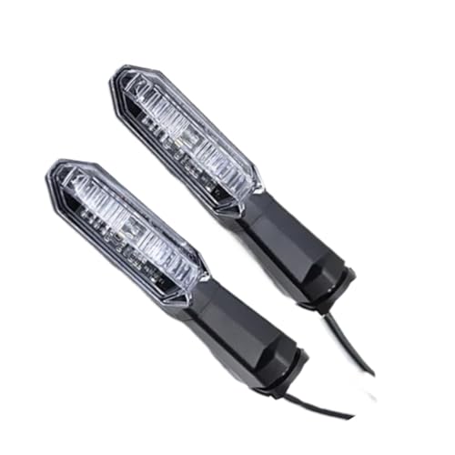 Clignotants ambre moto 12V transparents Z650 Z900 ER-6N Ninja