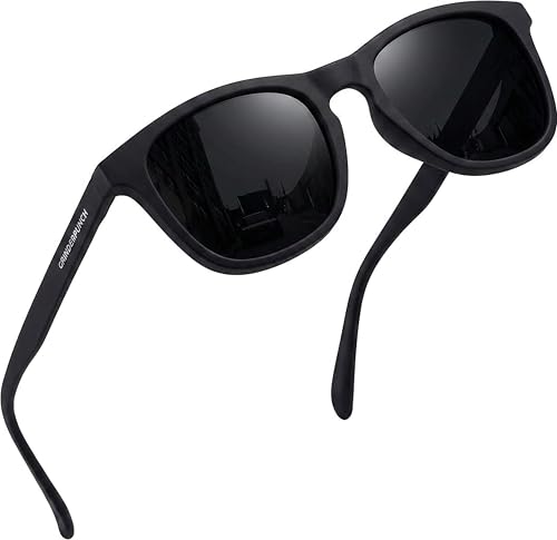 Image of grinderPUNCH Womens Polarized Sunglasses UV400 Protection Classic Retro Driving Sun Glasses Trendy Fashion Shades