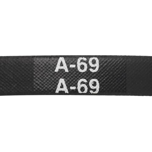Image of uxcell 4pcs A69 or 4L710 Classic Wrapped Rubber V-Belt, 69 inch(1750mm) Inside Circumference, A Profile V Belt