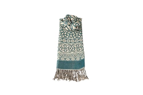 Briomhar Celtic Scarf for Women - Celtic Trinity Knot Scottish Gifts for Ladies3