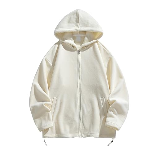 Ymosrh Men's Causal Hoodies, Athletic Workout Long Sleeve Pullover Solid Color Hooded Sweatshirts with Pocket, M-3XL