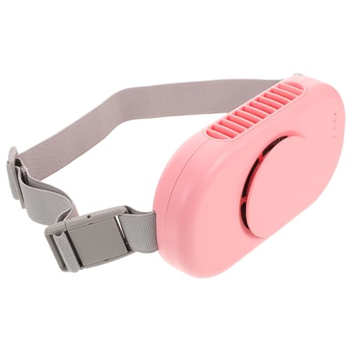 Ventilateur portable à clipser la taille Toddmomy rose rechargeable USB pour randonnée plein air