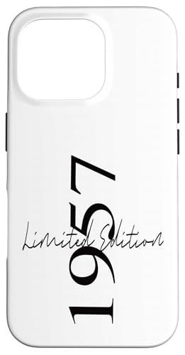 限定版 1957 誕生日 1957年 1957年生まれ ヴィンテージ スマホケース iPhone 16 Pro 用