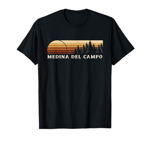 Medina del Campo, España Evergreen Vintage Sunset Camiseta