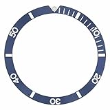 Ewatchparts Bezel Insert Compatible With Tag Heuer Watch Professional 200 Meter 980.613B Dark Blue