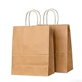 ❤ Poignée torsadée renforcée, papier 130 GSM.