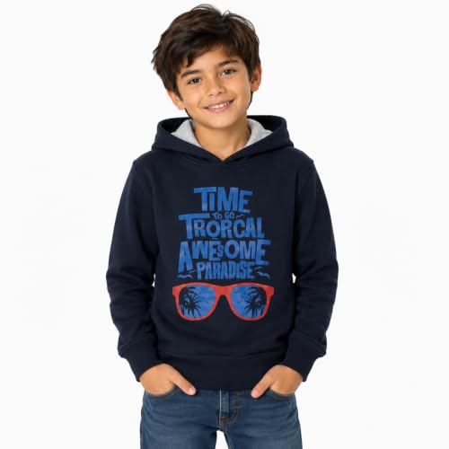 Image of T2F Boys Cotton Hooded Sweatshirt (Pack of 3)