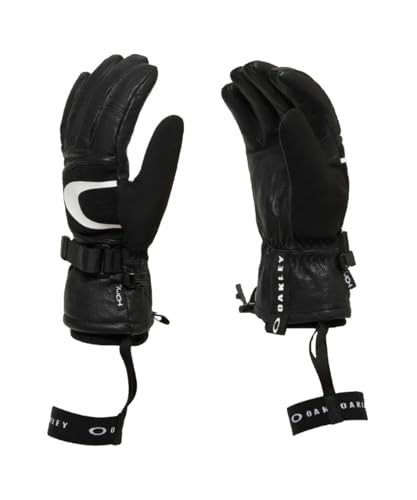 Oakley Mens Timberline Gloves, Blackout, Medium