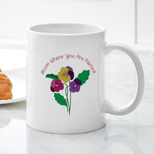 Taza de cerámica 11 oz blanco CafePress miniatura 5