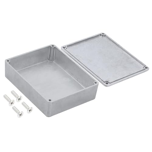 Boîtier de pédale d'effet guitare 1590BB2 aluminium pour montage DIY