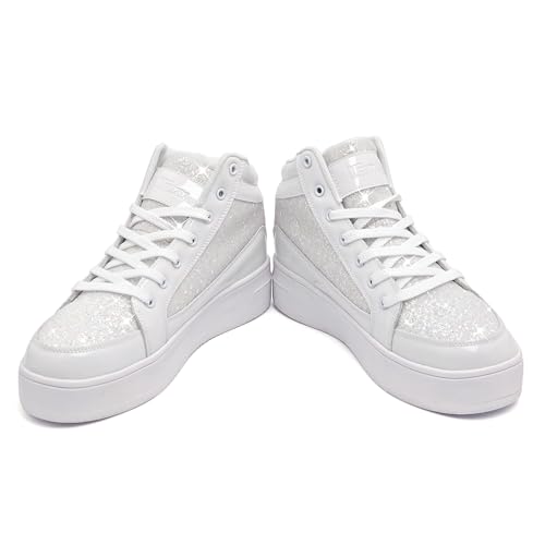Image of IGxx Women Platform Glitter Sparkly Dressy Sequin Disco Sneakers